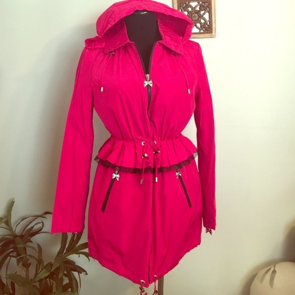 Betsey Johnson Jackets & Blazers - ❤️ 💕 MAKE OFFER! NWT BETSEY JOHNSON PINK JACKET S